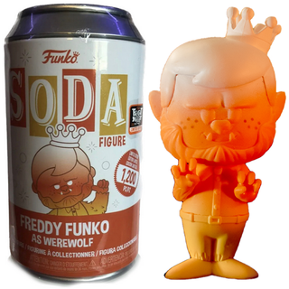 Funko Soda Freddy as Werewolf Candy Corn, Sealed - 2022 Fright Night Exclusive