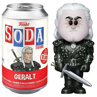 Funko Soda Geralt Metallic, Opened **Chase**