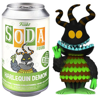 Funko Soda Harlequin Demon Glow in the Dark, Opened **Chase**