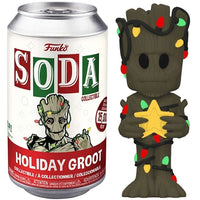 Funko Soda Holiday Groot (w/ Star, Glow in the Dark, Opened) **Chase**