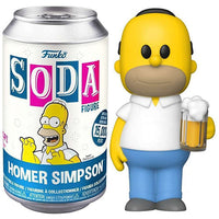 Funko Soda Homer Simpson (w/ Beer, Opened) **Chase, Dented**