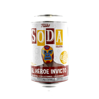 * Funko Soda El Héroe Invicto (Marvell, Sealed) **Shot at Chase**