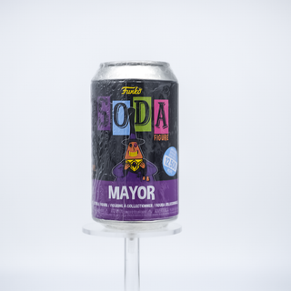 * Funko Soda Mayor Black Light, Sealed **Shot at Chase**