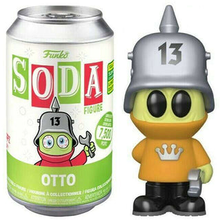 Funko Soda Otto Orange Shirt, Opened - 2022 Summer Convention Exclusive **Chase**