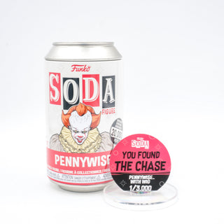 * Funko Soda Pennywise With Wig (2017) (Opened) **Chase**