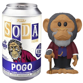 Funko Soda Pogo, Flocked, Opened, International Can, Umbrella Academy Chase