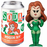 Funko Soda Poison Ivy (Diamond Glitter, International, Opened) - 2021 Fall Convention Exclusive  **Chase**