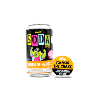 * Funko Soda Queen of Hearts Opened, Black Light, Alice in Wonderland – Funko Shop Exclusive **Chase**