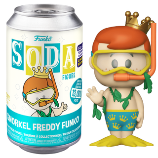 Funko Soda Snorkel Freddy Funko Opened - 2023 Summer Convention Exclusive