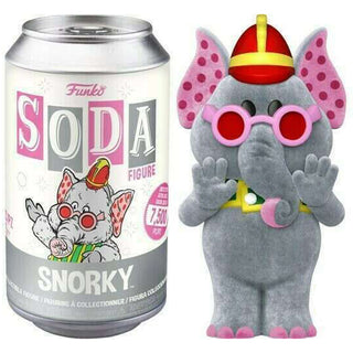 Funko Soda Snorky Flocked, Opened **Chase**