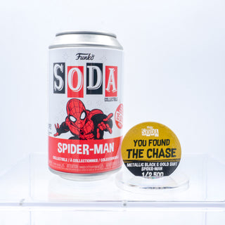 * Funko Soda Spider-Man Black Suit, Opened **Chase**