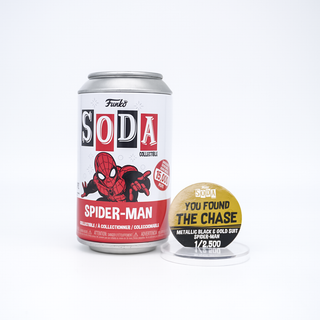 * Funko Soda Spider-Man Black Suit, Opened **Chase**