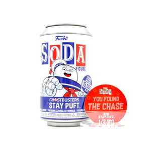 * Funko Soda Stay Puft (Glow in the Dark, Opened) **Chase**