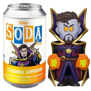 Funko Soda Strange Supreme, Glow in the Dark, Opened Chase