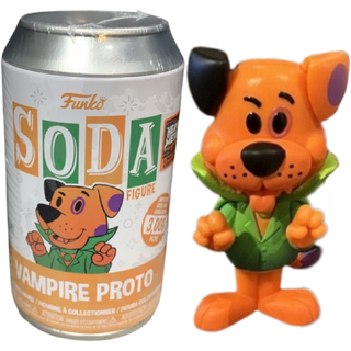 Funko Soda Vampire Proto Orange Airbrush, Sealed - 2023 Heavy Metal Halloween Exclusive
