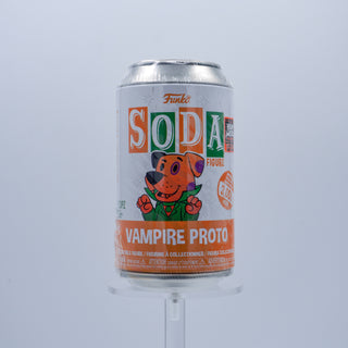* Funko Soda Vampire Proto Orange Airbrush, Sealed – 2023 Heavy Metal Halloween Exclusive