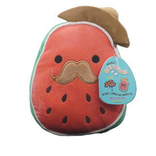* Squishmallows 7" Exclusive Arturo the watermelon with Sombrero Soft Plush