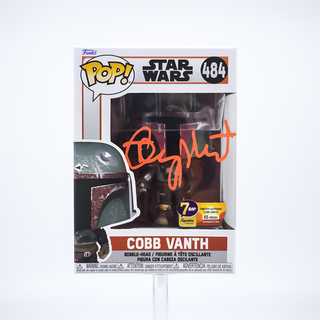 * Signature Series Timothy Olyphant Signed Pop – Cobb Vanth Mandalorian 484 /65 pieces