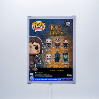 * Signature Series Elijah Wood Signed Pop – Frodo With Orc Helmet 1565 – Funko Shop Exclusive /60 pieces