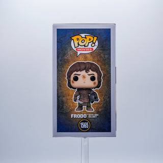 * Signature Series Elijah Wood Signed Pop – Frodo With Orc Helmet 1565 – Funko Shop Exclusive /60 pieces