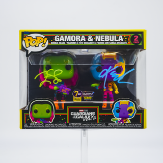 * Signature Series Zoe Saldana & Karen Gillan Signed 2-Pack – Gamora & Nebula 2-Pack Blacklight /145 pieces