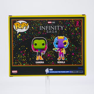 * Signature Series Zoe Saldana & Karen Gillan Signed 2-Pack – Gamora & Nebula 2-Pack Blacklight /145 pieces