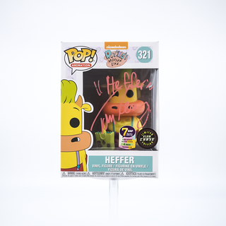 * Signature Series Tom Kenny Signed Pop – Heffer Glow in the Dark, Halloween, Rocko's Modern Life 321 **Chase** /4 pieces
