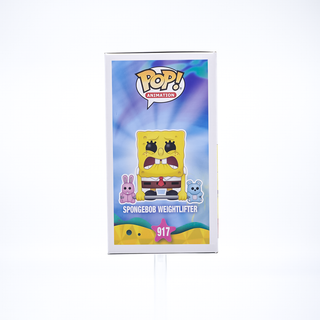 * Signature Series Tom Kenny Signed Pop – Spongebob Weightlifter 917 – Hot Topic Exclusive /1 of 1 piece