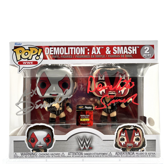 * Signature Series Ax & Smash Signed Pop 2-Pack – Demolition: Ax & Smash, WWE /35 pieces