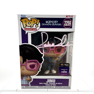 * Signature Series Andrew Choi Signed Jinu Funko Pop 2259 (K-Pop Demon Hunters) – 7BAP SDCC 2026 Exclusive /40 pieces