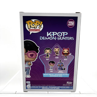 * Signature Series Andrew Choi Signed Jinu Funko Pop 2259 (K-Pop Demon Hunters) – 7BAP SDCC 2026 Exclusive /40 pieces