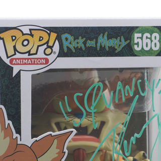 * Signature Series Tom Kenny signed Pop – Berserker Squanchy, Rick and Morty 568 /25 pieces