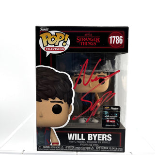 * Signature Series Noah Schnapp Signed Will Byers Funko Pop 1786 (Stranger Things) /35 pieces
