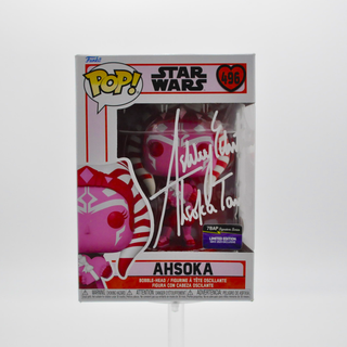 * Signature Series Ashley Eckstein Signed Pop – Ahsoka (Valentine) 496