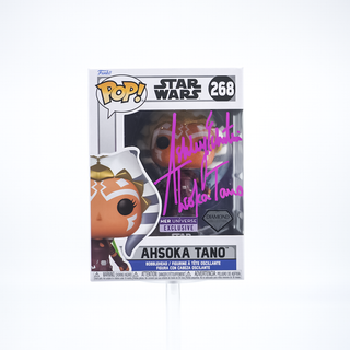 * Signature Series Ashley Eckstein Signed Pop – Ahsoka Tano Diamond Collection, Clone Wars 268 – Her Universe Exclusive /60 pieces