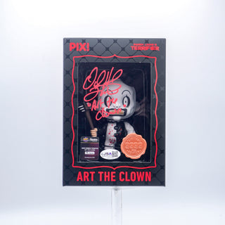 * Signature Series David Howard Thorton Signed Thrilljoy PIX! – Art the Clown with Spiked Bat Terrifier /75 pieces
