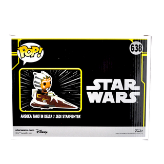 * Signature Series Ashley Eckstein Signed Pop – Ahsoka Tano in Delta 7 Jedi Starfighter Rides 638 – Amazon Exclusive