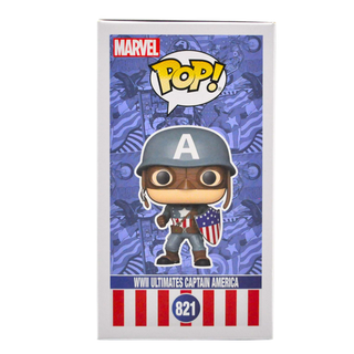 * Signature Series Chris Evans Signed Pop – WWII Ultimates Captain America 821 – Collector Corps Exclusive /4 pieces