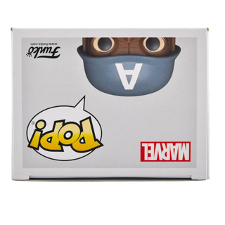 * Signature Series Chris Evans Signed Pop – WWII Ultimates Captain America 821 – Collector Corps Exclusive /4 pieces