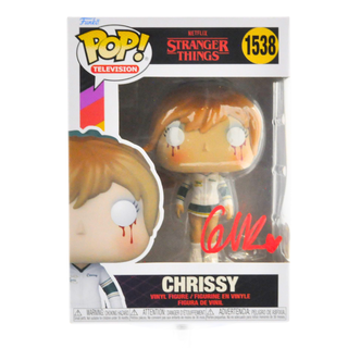* Signature Series Grace Van Dien Signed Pop – Chrissy (Stranger Things) 1538 /50 pieces
