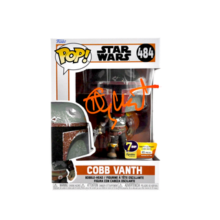 * Signature Series Timothy Olyphant Signed Pop – Cobb Vanth (Mandalorian) 484 /65 pieces