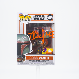 * Signature Series Timothy Olyphant Signed Pop – Cobb Vanth Mandalorian 484 /65 pieces