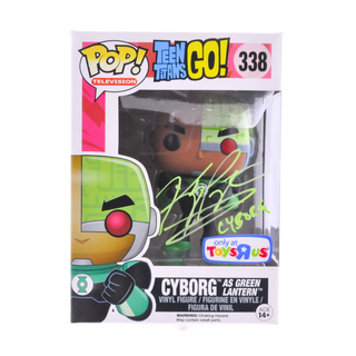 * Signature Series Khary Payton Signed Pop – Cyborg as Green Lantern (Teen Titans Go!) 338 – Toys R Us Exclusive /1pc