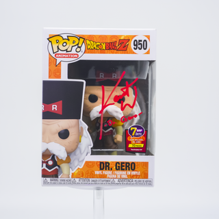 * Signature Series Kent Williams Signed Pop – Dr. Gero Dragon Ball Z 950 /70 pieces