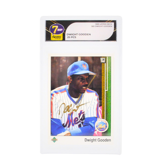 * Signature Series Dwight Gooden Signed Card – 1989 Upper Deck Dwight Gooden #565 /25 pieces