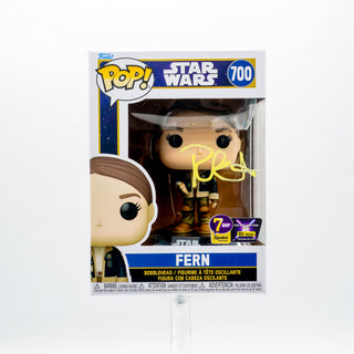 * Signature Series Ryan Kera Armstrong Signed Pop – Fern Star Wars Skeleton Crew 700 /60 pieces