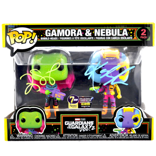 * Signature Series Zoe Saldana & Karen Gillan Signed 2-Pack – Gamora & Nebula 2-Pack (Blacklight) /145 pieces