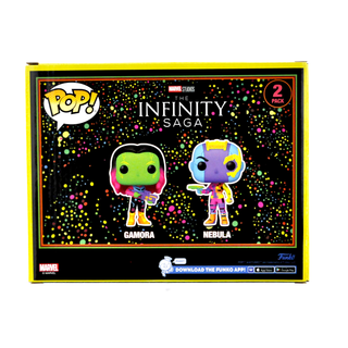 * Signature Series Zoe Saldana & Karen Gillan Signed 2-Pack – Gamora & Nebula 2-Pack Blacklight /145 pieces