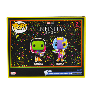 * Signature Series Zoe Saldana & Karen Gillan Signed 2-Pack – Gamora & Nebula 2-Pack Blacklight /145 pieces