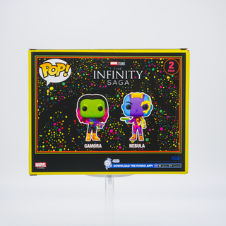 * Signature Series Zoe Saldana & Karen Gillan Signed 2-Pack – Gamora & Nebula 2-Pack Blacklight /145 pieces